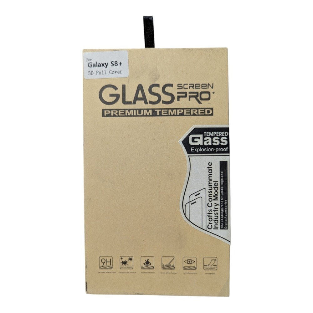 F6. 2-Pack! Glass Screen Pro Tempered Glass Screen Protector Samsung Galaxy S8+